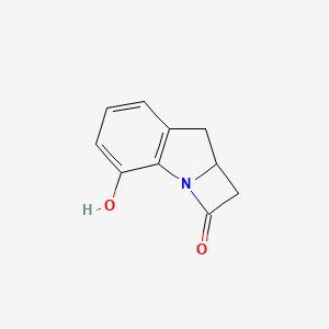 molecular formula C10H9NO2 B13112064 4-Hydroxy-8,8a-dihydroazeto[1,2-a]indol-2(1H)-one 