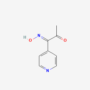 (E)-1-(Hydroxyimino)-1-(pyridin-4-yl)propan-2-one