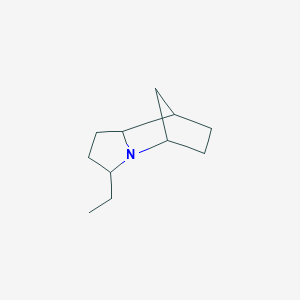 3-Ethyloctahydro-5,8-methanoindolizine