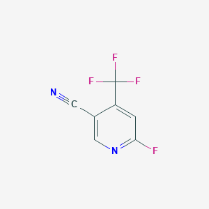 6-Fluoro-4-(trifluoromethyl)nicotinonitrile