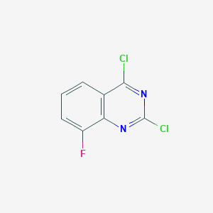 molecular formula C8H3Cl2FN2 B1311214 2,4-Dichloro-8-fluoroquinazoline CAS No. 959237-64-0