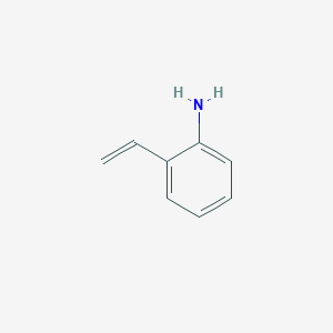 molecular formula C8H9N B1311222 2-Vinylaniline CAS No. 3867-18-3