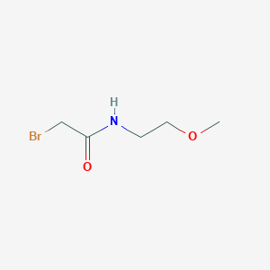 molecular formula C5H10BrNO2 B1311225 2-bromo-N-(2-methoxyethyl)acetamide CAS No. 174215-37-3