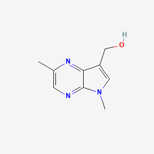 (2,5-Dimethyl-5H-pyrrolo[2,3-b]pyrazin-7-yl)methanol