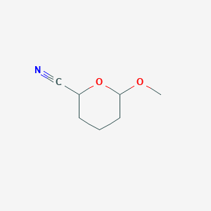 6-Methoxyoxane-2-carbonitrile