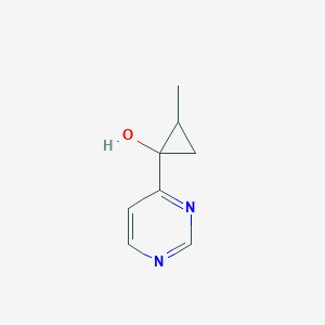 2-Methyl-1-(pyrimidin-4-yl)cyclopropanol