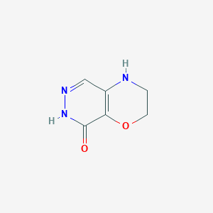 3,4-Dihydro-2H-pyridazino[4,5-b][1,4]oxazin-8(7H)-one