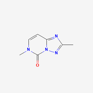 2,6-dimethyl-[1,2,4]triazolo[1,5-c]pyrimidin-5(6H)-one