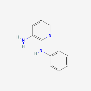 molecular formula C11H11N3 B1311250 3-Amino-2-phenylamino-pyridine CAS No. 41010-49-5