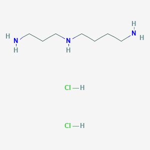 molecular formula C7H21Cl2N3 B13112530 Spermidine dihydrochloride 