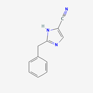 2-Benzyl-1H-imidazole-5-carbonitrile