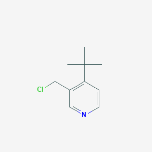 4-(tert-Butyl)-3-(chloromethyl)pyridine