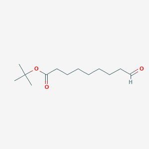 molecular formula C13H24O3 B13112614 tert-Butyl 9-oxononanoate CAS No. 111699-10-6