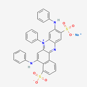 Sodium 7-phenyl-5,9-bis(phenylamino)-4,10-disulphonatobenzo[a]phenazinium