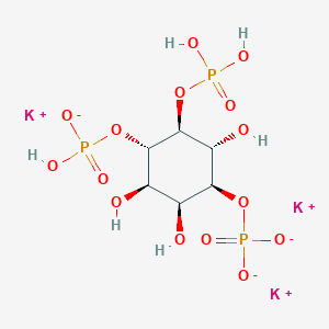 molecular formula C6H12K3O15P3 B13112676 d-Myo-inositol-1,4,5-trisphosphatetripotassiumsalt 