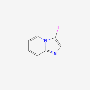 molecular formula C7H5IN2 B1311280 3-碘咪唑并[1,2-a]吡啶 CAS No. 307503-19-1