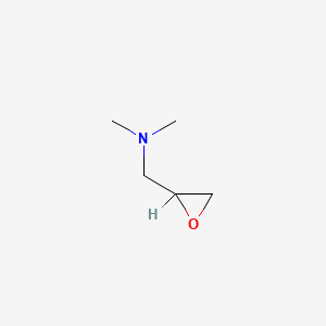 molecular formula C5H11NO B1311284 Oxiranemethanamine, N,N-dimethyl- CAS No. 13222-40-7
