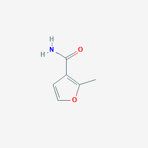 molecular formula C6H7NO2 B1311285 2-甲基呋喃-3-甲酰胺 CAS No. 22727-22-6