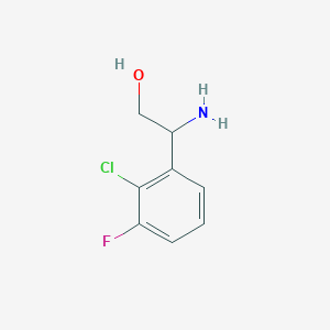 2-Amino-2-(2-chloro-3-fluorophenyl)ethanol