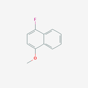 molecular formula C11H9FO B1311291 1-Fluoro-4-methoxynaphthalene CAS No. 10471-09-7