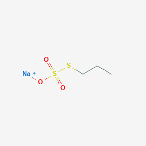 Thiosulfuric acid, S-propyl ester, sodium salt