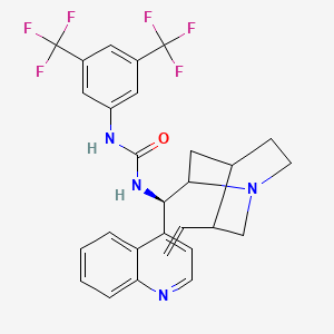 1-[(R)-(5-Ethenylquinuclidine-2-yl)(4-quinolinyl)methyl]-3-[3,5-bis(trifluoromethyl)phenyl]urea