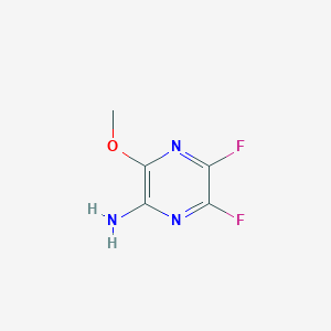 5,6-Difluoro-3-methoxy-2-pyrazinamine