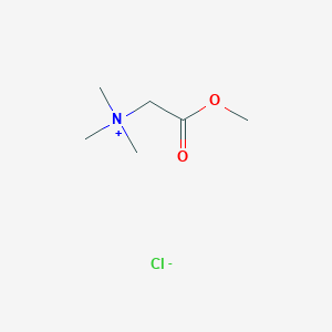 molecular formula C6H14ClNO2 B13113029 Betaine Methyl Ester Chloride 