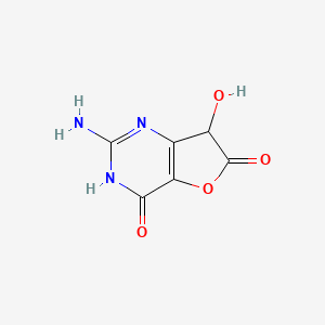 2-Amino-7-hydroxyfuro[3,2-d]pyrimidine-4,6(3H,7H)-dione