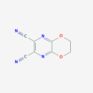 2,3-Dihydro-[1,4]dioxino[2,3-b]pyrazine-6,7-dicarbonitrile