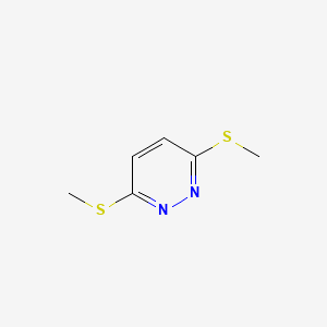 3,6-Bis(methylthio)pyridazine