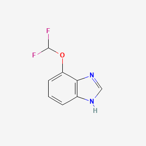 7-(Difluoromethoxy)-1H-benzo[d]imidazole