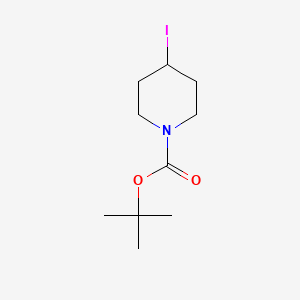 molecular formula C10H18INO2 B1311319 N-Boc-4-碘哌啶 CAS No. 301673-14-3