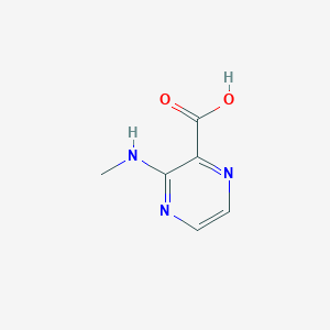 molecular formula C6H7N3O2 B13113212 3-(Methylamino)pyrazine-2-carboxylic acid CAS No. 88394-07-4