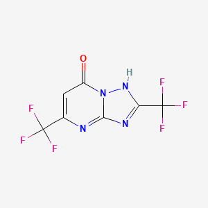 2,5-Bis(trifluoromethyl)[1,2,4]triazolo[1,5-a]pyrimidin-7(1H)-one