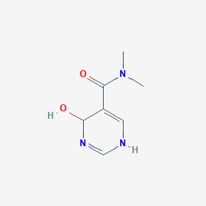 4-hydroxy-N,N-dimethyl-1,4-dihydropyrimidine-5-carboxamide