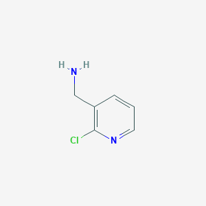 molecular formula C6H7ClN2 B1311326 (2-氯吡啶-3-基)甲胺 CAS No. 205744-14-5