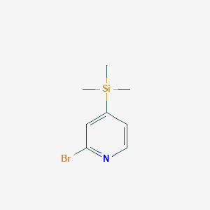 2-Bromo-4-(trimethylsilyl)pyridine