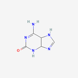 6-Amino-5,7-dihydro-4H-purin-2-ol