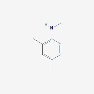 molecular formula C9H13N B131133 N,2,4-三甲基苯胺 CAS No. 13021-13-1