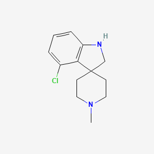 4-Chloro-1'-methylspiro[indoline-3,4'-piperidine]