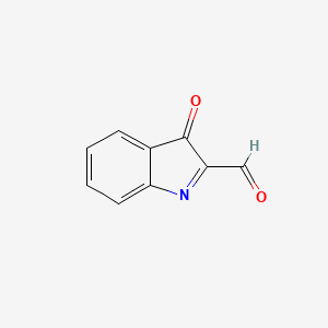 3-oxo-3H-indole-2-carbaldehyde