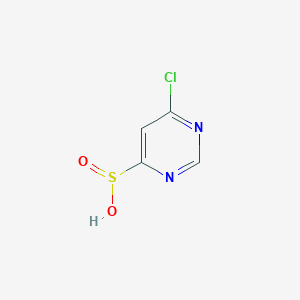 6-Chloropyrimidine-4-sulfinicacid