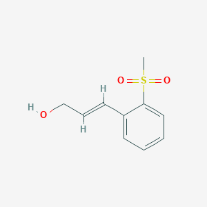 3-(2-Methanesulfonylphenyl)prop-2-en-1-ol