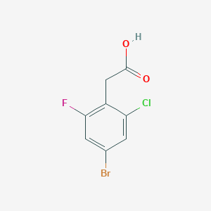 2-(4-Bromo-2-chloro-6-fluorophenyl)acetic acid