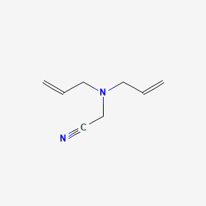 molecular formula C8H12N2 B13113583 Diallylaminoacetonitrile CAS No. 72524-91-5