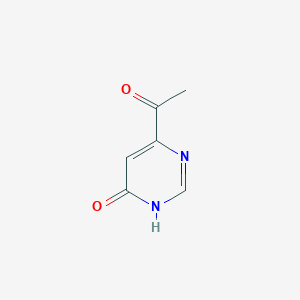 6-Acetylpyrimidin-4(3H)-one