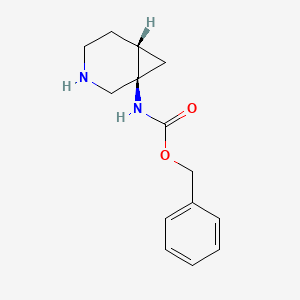 Benzyl ((1R,6R)-3-azabicyclo[4.1.0]heptan-1-yl)carbamate