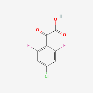 2-(4-Chloro-2,6-difluorophenyl)-2-oxoaceticacid