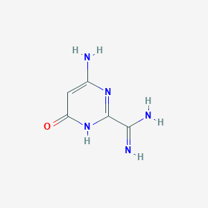 6-Amino-4-oxo-1,4-dihydropyrimidine-2-carboximidamide